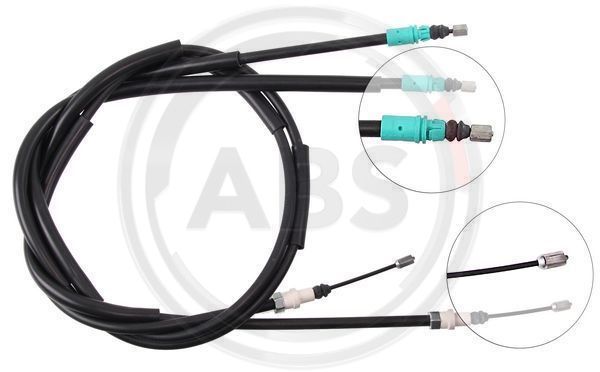 ABS Uže, parkirna kočnica