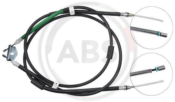 ABS Uže, parkirna kočnica