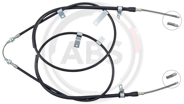 ABS Uže, parkirna kočnica