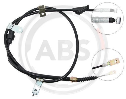 ABS Uže, parkirna kočnica