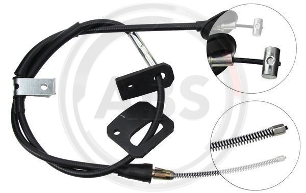 ABS Uže, parkirna kočnica