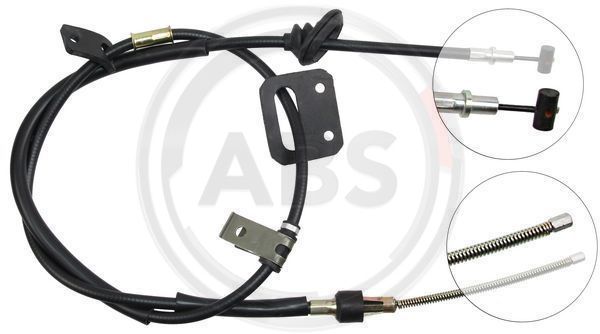 ABS Uže, parkirna kočnica