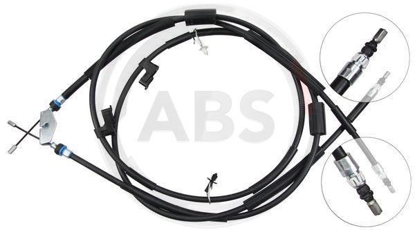 ABS Uže, parkirna kočnica