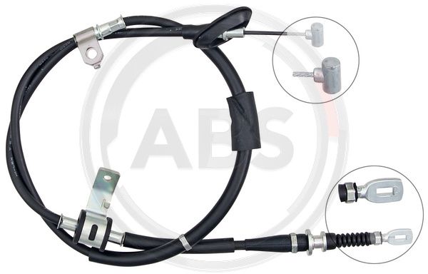 ABS Uže, parkirna kočnica