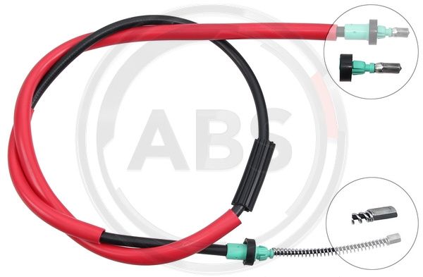 ABS Uže, parkirna kočnica