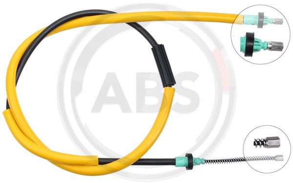 ABS Uže, parkirna kočnica