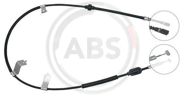 ABS Uže, parkirna kočnica