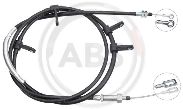 ABS Uže, parkirna kočnica