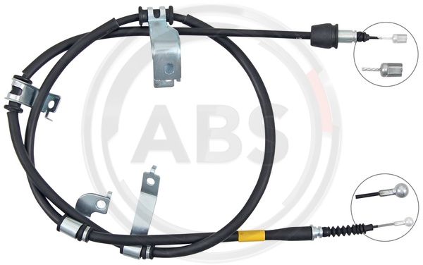 ABS Uže, parkirna kočnica