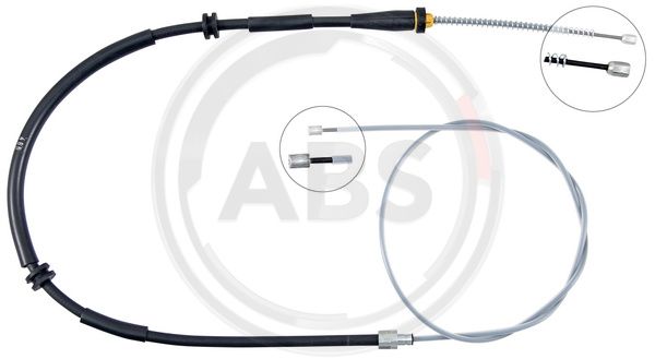 ABS Uže, parkirna kočnica