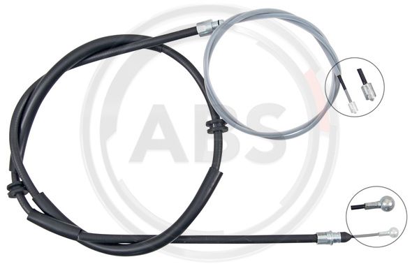 ABS Uže, parkirna kočnica