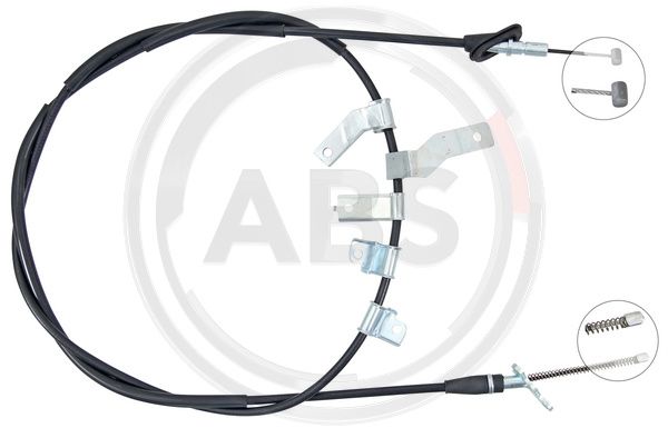 ABS Uže, parkirna kočnica