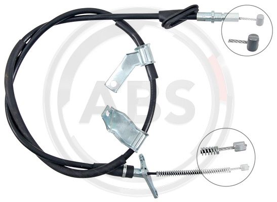 ABS Uže, parkirna kočnica