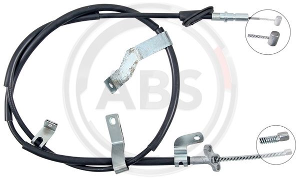 ABS Uže, parkirna kočnica