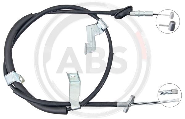 ABS Uže, parkirna kočnica