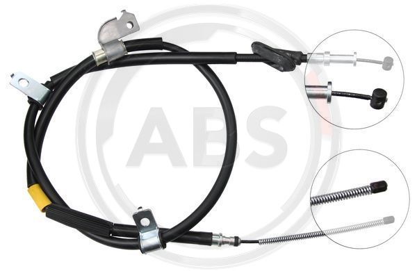 ABS Uže, parkirna kočnica