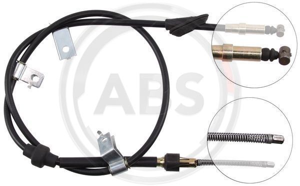 ABS Uže, parkirna kočnica