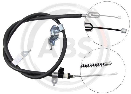 ABS Uže, parkirna kočnica