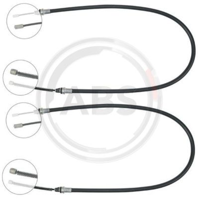 ABS Uže, parkirna kočnica