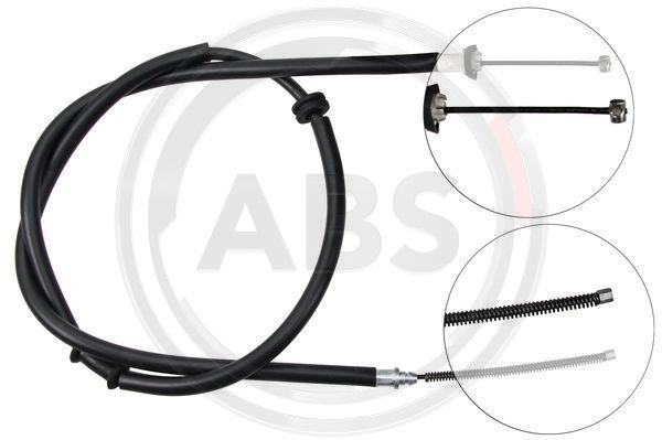 ABS Uže, parkirna kočnica