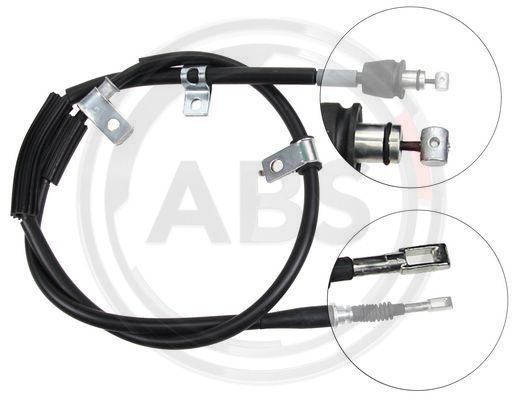 ABS Uže, parkirna kočnica