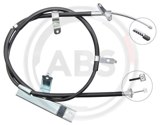 ABS Uže, parkirna kočnica