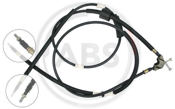 ABS Uže, parkirna kočnica