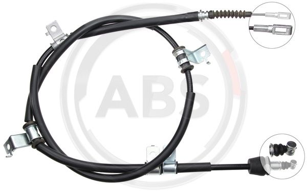 ABS Uže, parkirna kočnica