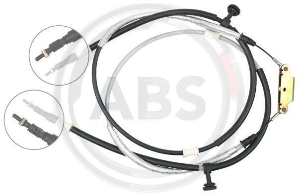 ABS Uže, parkirna kočnica