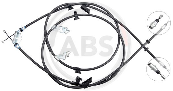 ABS Uže, parkirna kočnica