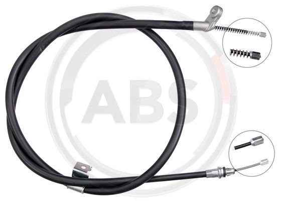 ABS Uže, parkirna kočnica