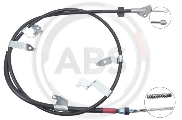 ABS Uže, parkirna kočnica