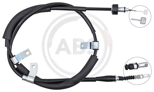 ABS Uže, parkirna kočnica