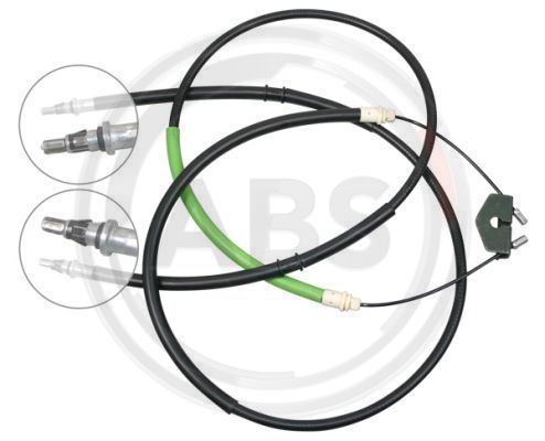 ABS Uže, parkirna kočnica