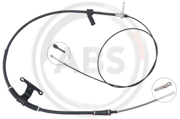 ABS Uže, parkirna kočnica