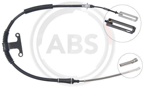 ABS Uže, parkirna kočnica