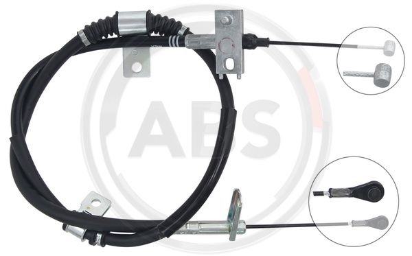 ABS Uže, parkirna kočnica