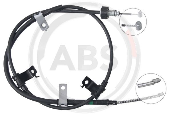 ABS Uže, parkirna kočnica