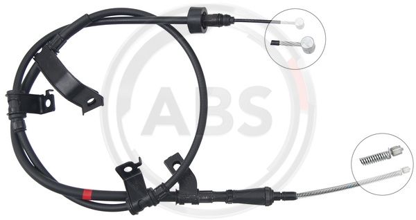 ABS Uže, parkirna kočnica