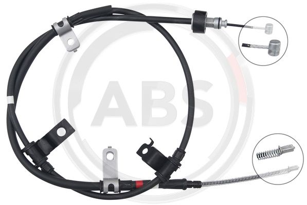 ABS Uže, parkirna kočnica