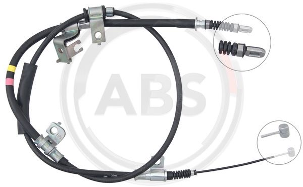 ABS Uže, parkirna kočnica