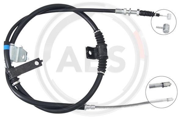 ABS Uže, parkirna kočnica