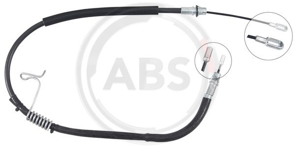 ABS Uže, parkirna kočnica