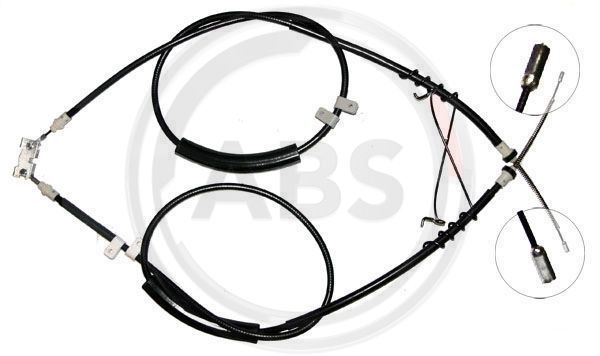 ABS Uže, parkirna kočnica