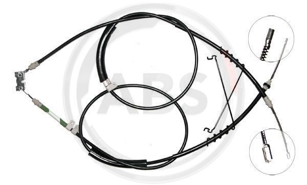 ABS Uže, parkirna kočnica