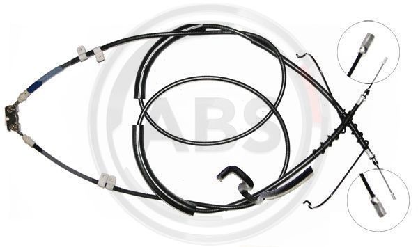 ABS Uže, parkirna kočnica