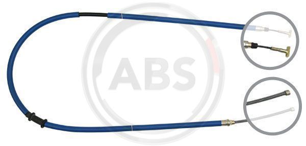 ABS Uže, parkirna kočnica