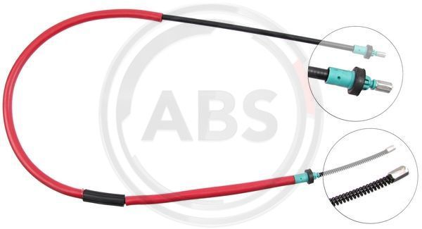 ABS Uže, parkirna kočnica