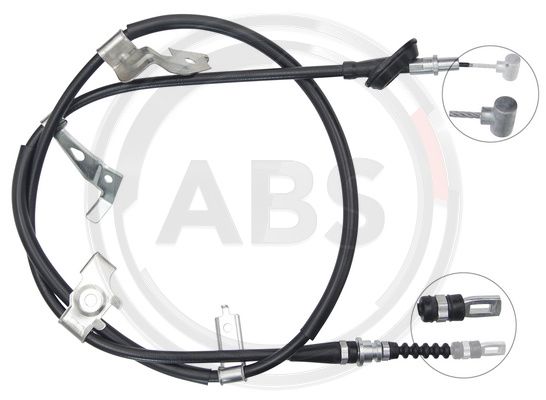 ABS Uže, parkirna kočnica