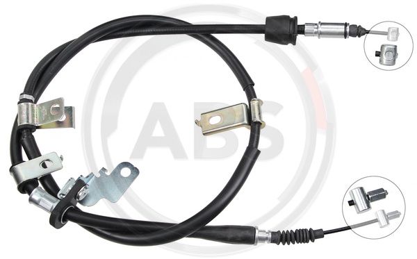 ABS Uže, parkirna kočnica